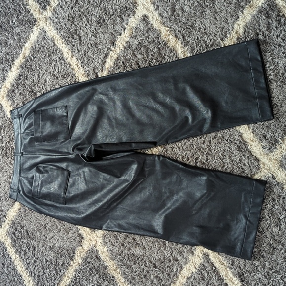 Splendid Faux Leather Blank Ankle Pant Size Women's 4 - Picture 9 of 9